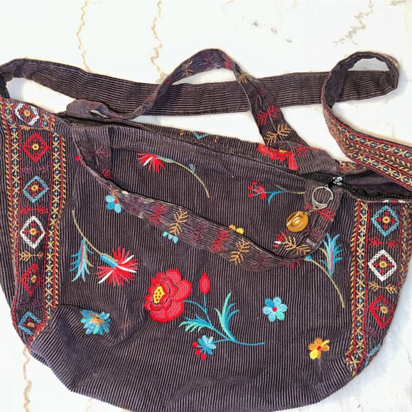 Johnny Was JWLA Embroidered Tote Bag - Picture 5 of 10